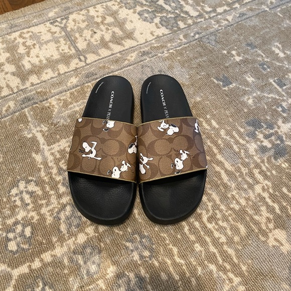 coach peanuts slides